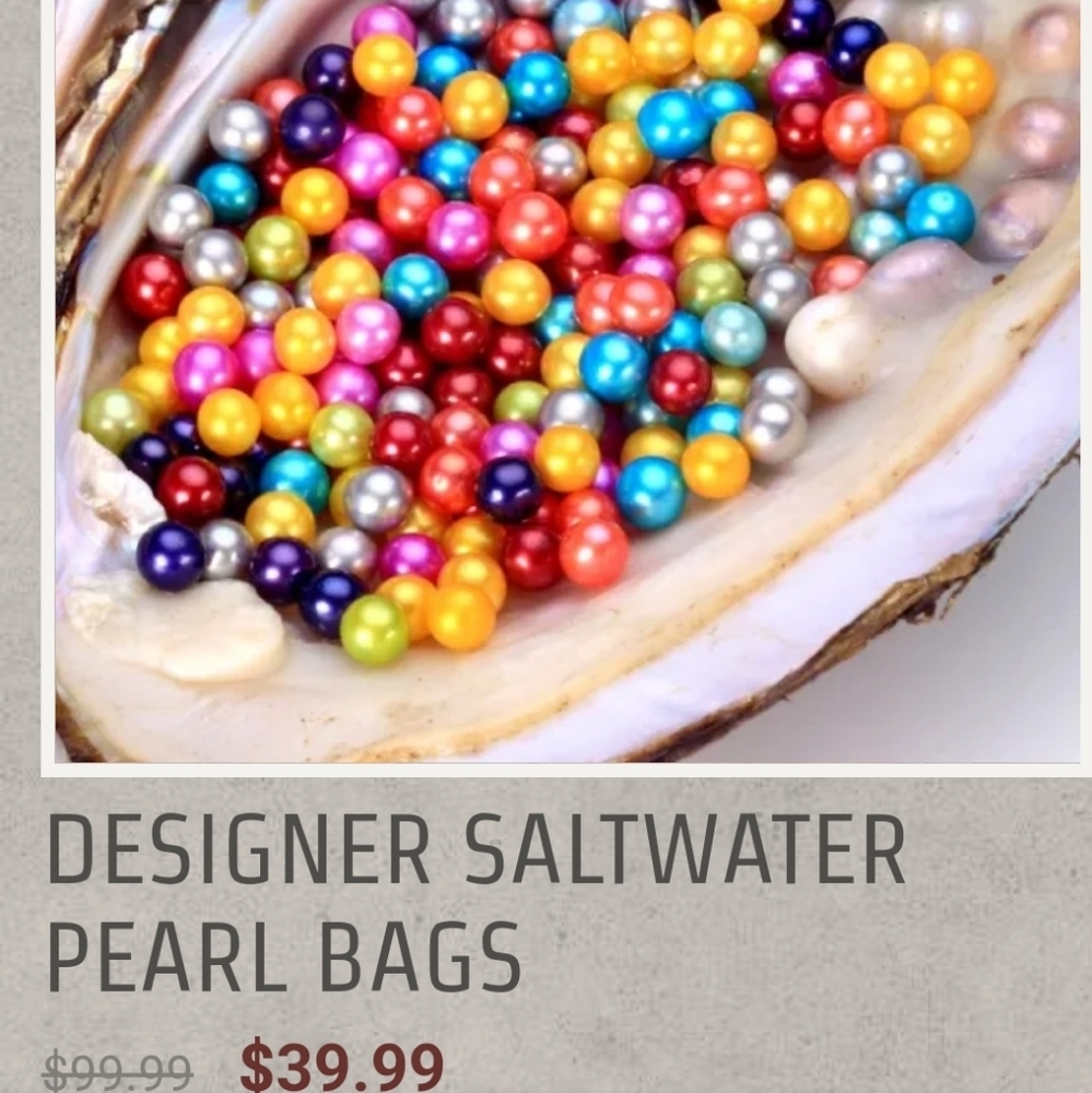 Saltwater Pearls From Akoya Oysters!